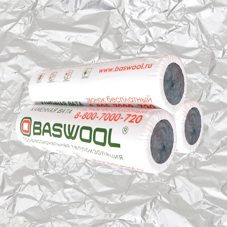 Мат прошивной BASWOOL  МП-80 ГОСТ 21880-2022 2000х1200х80 мм