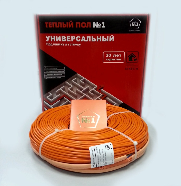 Нагревательная секция &quot;Теплый пол №1&quot; СТСП-108,0-1920